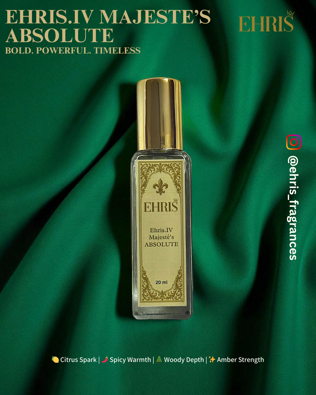 EHRIS Men’s Gift Set – Perfume + Attar - Ehris Fragrances