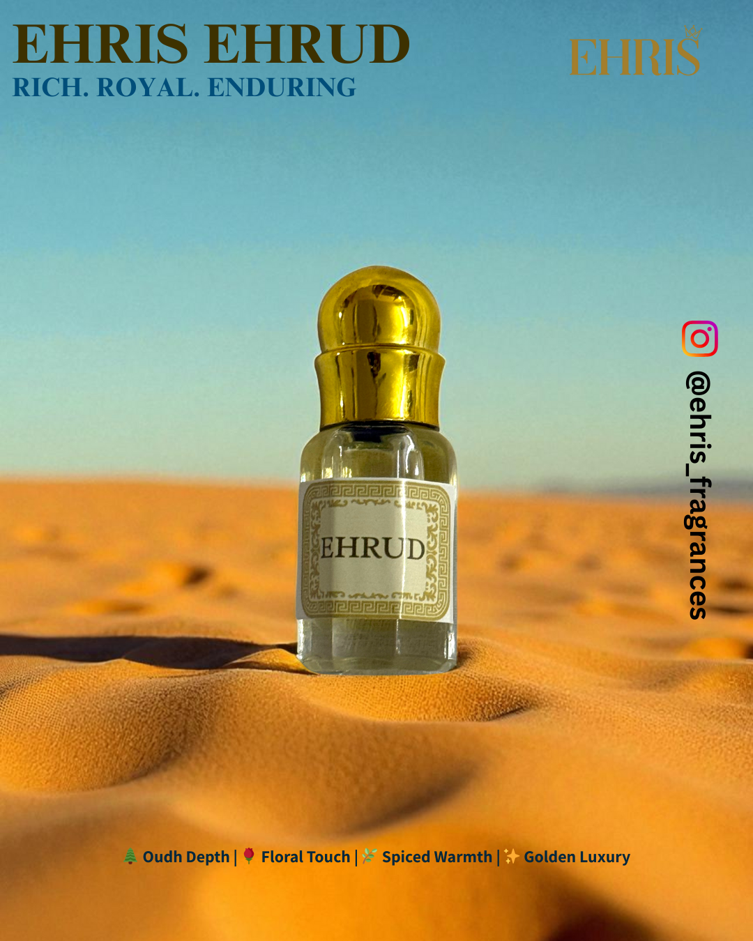 EHRIS Men’s Gift Set – Perfume + Attar - Ehris Fragrances